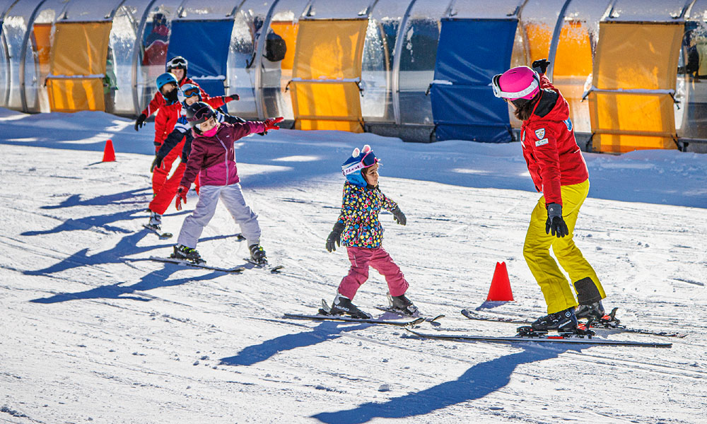 regala una lezione di sci o snowboard