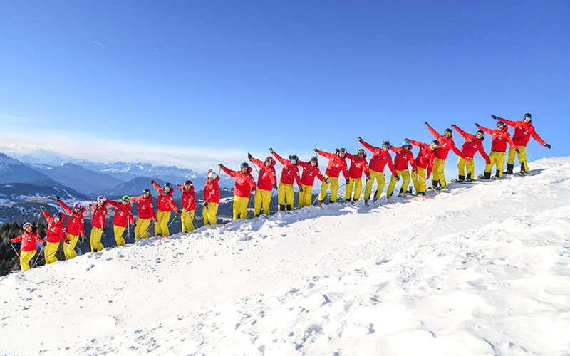 maestri di sci e snowboard Verena